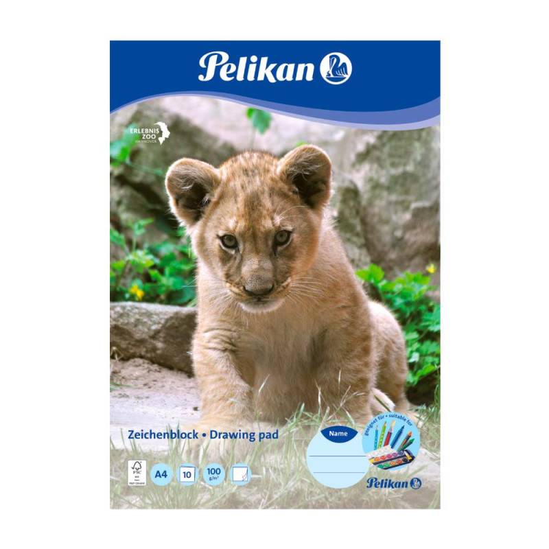 PELIKAN Zeichenblock FSC, Format A4, Blatt Anzahl 10 Blatt von PELIKAN