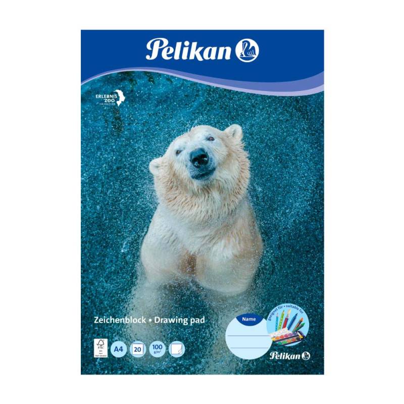 PELIKAN Zeichenblock FSC, Format A4, Blatt Anzahl 20 Blatt PELIKAN Zeichenblock FSC, Format A4, Blatt Anzahl 20 Blatt von PELIKAN