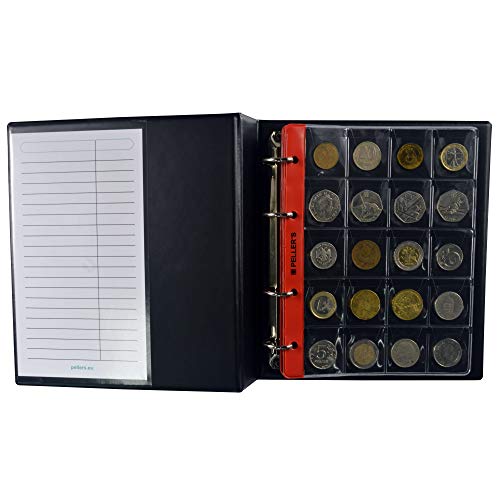 PELLER'S Sammelalbum für 206 verschieden große Münzen: 10 Münzhüllen, Für Münzen bis zu Ø 23mm, Ø 31mm, Ø 40mm. Münzalbum M. (Modell M) PELLER'S Sammelalbum für 206 verschieden große Münzen: 10 Münzhüllen, Für Münzen bis zu Ø 23mm, Ø 31mm, Ø 40mm. Münzalbum M. (Modell M) von PELLER'S