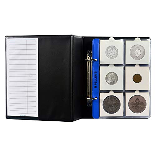 PELLER'S Sammelalbum für 60 Münzrähmchen: 10 Münz-Hüllen für 60 Münzrähmchen im Format 50 x50 mm. Münzalbum S. PELLER'S Sammelalbum für 60 Münzrähmchen: 10 Münz-Hüllen für 60 Münzrähmchen im Format 50 x50 mm. Münzalbum S. von PELLER'S