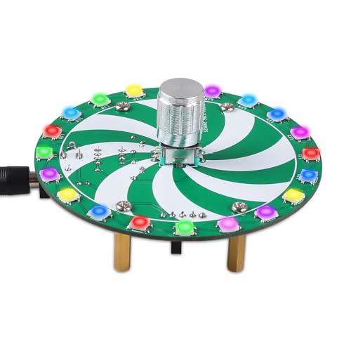 PEMENOL Rundes RGB DIY löten bausatz Weihnachtsdeko mit 7 Lichtmodi Automatisch Manuell Einstellbar Anfänger Elektronik Lötübungen Bausatz Erwachsene Urlaub Geschenk Schule Bildung Kit PEMENOL Rundes RGB DIY löten bausatz Weihnachtsdeko mit 7 Lichtmodi Automatisch Manuell Einstellbar Anfänger Elektronik Lötübungen Bausatz Erwachsene Urlaub Geschenk Schule Bildung Kit von PEMENOL