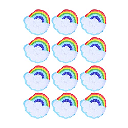 PENGQIANJU Bunte Cloud aufblasbare Untersetzer Spaß Floating Cup Inhaber Sommerpool Party PENGQIANJU Bunte Cloud aufblasbare Untersetzer Spaß Floating Cup Inhaber Sommerpool Party von PENGQIANJU