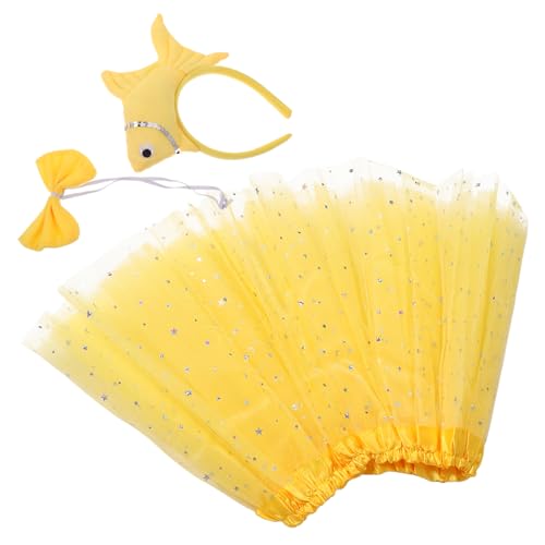PENIKOKO 1 Satz Meeresfischstirnbandrock Fisch-Kopfbedeckung Fisch-Halloween-Kostüm unter dem Meeresstirnband Goldfisch-Stirnband Mittelstücke aus Ozeantieren Kinderstadbänder Schwamm Gelb PENIKOKO 1 Satz Meeresfischstirnbandrock Fisch-Kopfbedeckung Fisch-Halloween-Kostüm unter dem Meeresstirnband Goldfisch-Stirnband Mittelstücke aus Ozeantieren Kinderstadbänder Schwamm Gelb von PENIKOKO
