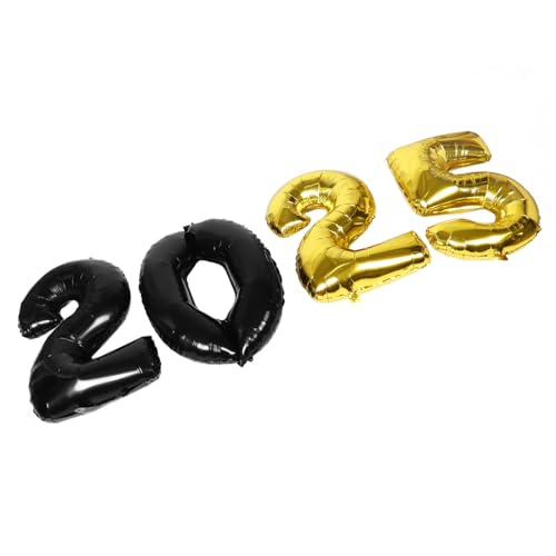 PENIKOKO 1 Satz Zahlenballon Grad Folienballons für das neue Jahr groß mit Vorabend luftballons frohes neues jahr folienballons Ballonnummer Party-Kulisse Aluminiumfolie PENIKOKO 1 Satz Zahlenballon Grad Folienballons für das neue Jahr groß mit Vorabend luftballons frohes neues jahr folienballons Ballonnummer Party-Kulisse Aluminiumfolie von PENIKOKO