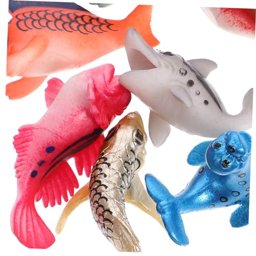 PENIKOKO 10 Stück Teiliges Set PVC Meerestiere Figuren Lernspielzeug Realistische Meereslebewesen Modelle Party Deko Badewannenspielzeug Aquarium Zubehör PENIKOKO 10 Stück Teiliges Set PVC Meerestiere Figuren Lernspielzeug Realistische Meereslebewesen Modelle Party Deko Badewannenspielzeug Aquarium Zubehör von PENIKOKO