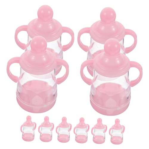 PENIKOKO 10 Stück Teiliges Shower Candy Boxen Mini Milchflaschenform Kleine Kreative Süßigkeitenboxen für Babyparty Dekoration und Gastgeschenke in Rosa PENIKOKO 10 Stück Teiliges Shower Candy Boxen Mini Milchflaschenform Kleine Kreative Süßigkeitenboxen für Babyparty Dekoration und Gastgeschenke in Rosa von PENIKOKO