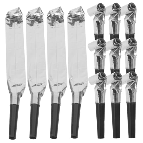 PENIKOKO 100 Stück Teiliges Party Blowout Schwarz Silber Lustige Noisemaker mit Einzigartigem Blasdesign für Geburtstagsfeiern Neujahrs Events und Vielseitige Party Dekorationen PENIKOKO 100 Stück Teiliges Party Blowout Schwarz Silber Lustige Noisemaker mit Einzigartigem Blasdesign für Geburtstagsfeiern Neujahrs Events und Vielseitige Party Dekorationen von PENIKOKO