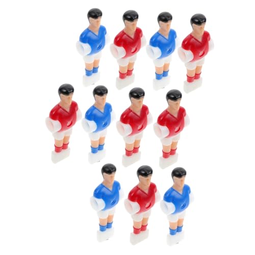 PENIKOKO 11 Stück Teiliges Tischfußball Ersatzspieler aus Robustem Kunststoff Farblich Bedruckt und Verschleißfest Kompatibel mit Tischfußballspiel Leichte Installation ohne Werkzeug PENIKOKO 11 Stück Teiliges Tischfußball Ersatzspieler aus Robustem Kunststoff Farblich Bedruckt und Verschleißfest Kompatibel mit Tischfußballspiel Leichte Installation ohne Werkzeug von PENIKOKO