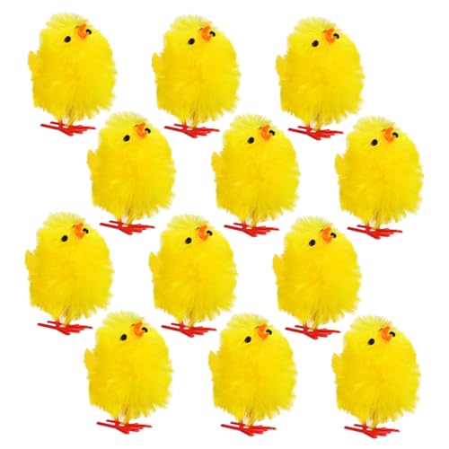 PENIKOKO 12 Stück Teiliges Küken Dekoration für Ostern Kükenfiguren Kuchendekoration Tischdekoration und Partygeschenke für Ostereier Suche und Feiern PENIKOKO 12 Stück Teiliges Küken Dekoration für Ostern Kükenfiguren Kuchendekoration Tischdekoration und Partygeschenke für Ostereier Suche und Feiern von PENIKOKO