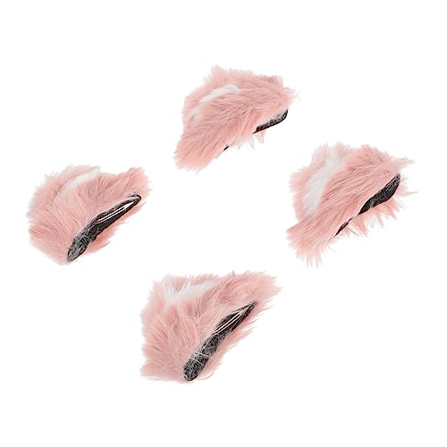 PENIKOKO 2 Paare Katzenohren Haarklammern Flauschige Clip Katzenohren für Damen und Herren Niedliches Cosplay Haarzubehör für Halloween Kostümparty Karneval und Alltag PENIKOKO 2 Paare Katzenohren Haarklammern Flauschige Clip Katzenohren für Damen und Herren Niedliches Cosplay Haarzubehör für Halloween Kostümparty Karneval und Alltag von PENIKOKO