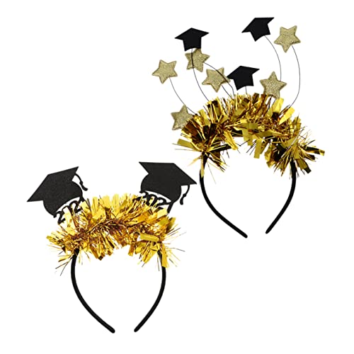 PENIKOKO 2 Stück Abschluss Haarschmuck Doktorhut Haarringe Schwarz Stylische Haaraccessoires für Graduierungen und Feiern für Damen Herren und Perfektes zur Abschlussfeier PENIKOKO 2 Stück Abschluss Haarschmuck Doktorhut Haarringe Schwarz Stylische Haaraccessoires für Graduierungen und Feiern für Damen Herren und Perfektes zur Abschlussfeier von PENIKOKO