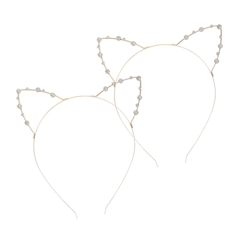 PENIKOKO 2 Stück Glitzer Katzenohren Haarreif Süßer Leichter Haarreifen mit Funkelnden Pailletten Vielseitiges Accessoire für Party Spa und Alltag Modischer Kopfschmuck für Damen PENIKOKO 2 Stück Glitzer Katzenohren Haarreif Süßer Leichter Haarreifen mit Funkelnden Pailletten Vielseitiges Accessoire für Party Spa und Alltag Modischer Kopfschmuck für Damen von PENIKOKO