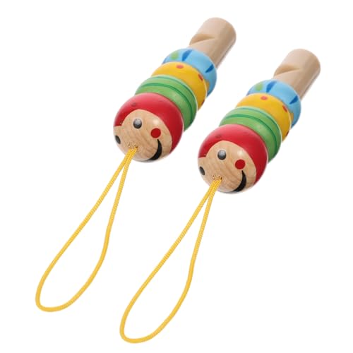 PENIKOKO 2 Stück Holz Kinderpfeife Buntes Musikalisches Lernspielzeug mit Tierdesign Sicher und Geruchlos Fördert Musikalische Kreativität und Atemübungen für Kleinkinder Trageschlaufe PENIKOKO 2 Stück Holz Kinderpfeife Buntes Musikalisches Lernspielzeug mit Tierdesign Sicher und Geruchlos Fördert Musikalische Kreativität und Atemübungen für Kleinkinder Trageschlaufe von PENIKOKO