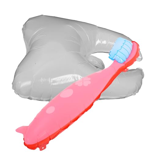 PENIKOKO 2 Stück Luftballons Zur Babytaufe Zahn Zahnballons Erste Zahnparty Babyparty-ballonbogen Zahn Dekoration Große Zahnbürste Knebelzahn Ballonbogen-set Für Babys Pvc PENIKOKO 2 Stück Luftballons Zur Babytaufe Zahn Zahnballons Erste Zahnparty Babyparty-ballonbogen Zahn Dekoration Große Zahnbürste Knebelzahn Ballonbogen-set Für Babys Pvc von PENIKOKO