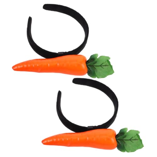 PENIKOKO 2 Stück Plüsch Haarreif Ostern Karotten Haarband Realistische Form Weich Kuschelig Komfortabel Party Cosplay Zubehör Für Damen PENIKOKO 2 Stück Plüsch Haarreif Ostern Karotten Haarband Realistische Form Weich Kuschelig Komfortabel Party Cosplay Zubehör Für Damen von PENIKOKO