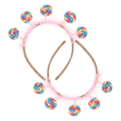 PENIKOKO 2 Stück Stirnband Party Haarband Lollipop-kostüm-kopfbedeckung Süßigkeiten Dünne Stirnbänder Kostüm Kopfbedeckung Modische Stirnbänder Für Mädchen Haarband Stoff PENIKOKO 2 Stück Stirnband Party Haarband Lollipop-kostüm-kopfbedeckung Süßigkeiten Dünne Stirnbänder Kostüm Kopfbedeckung Modische Stirnbänder Für Mädchen Haarband Stoff von PENIKOKO