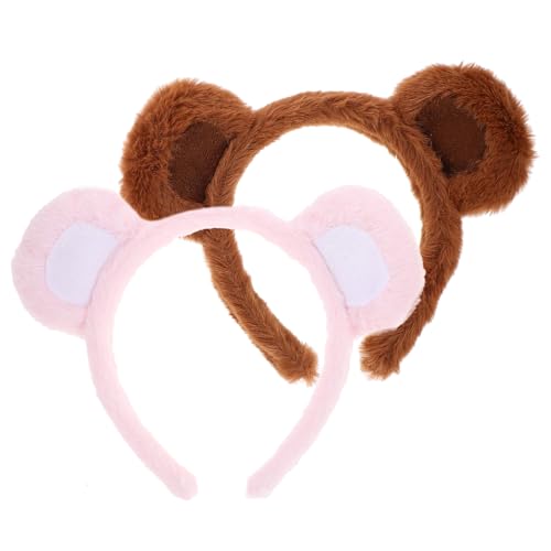 PENIKOKO 2 Stück Teiliges Damen Haarband mit Süßen Cartoon Bärenohren Weiches Bequemes Stirnband für Mädchen und Frauen für Kostüme Partys Alltag und Fotoshootings PENIKOKO 2 Stück Teiliges Damen Haarband mit Süßen Cartoon Bärenohren Weiches Bequemes Stirnband für Mädchen und Frauen für Kostüme Partys Alltag und Fotoshootings von PENIKOKO