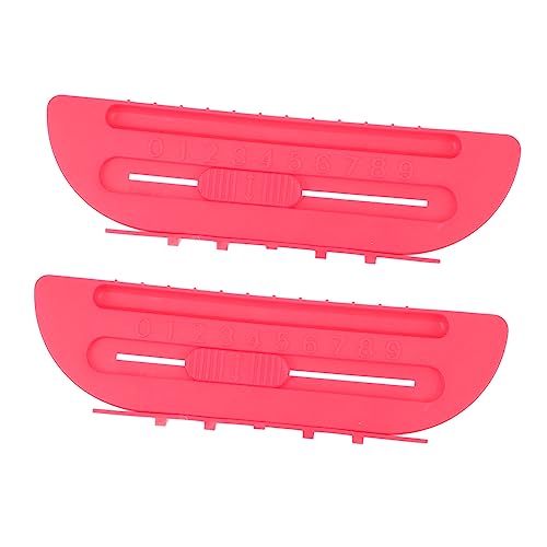 PENIKOKO 2 Stück Teiliges Hockey Tischzubehör aus Kunststoff Leichte und Ergonomische Punktezähler für Air Hockey Tischspiele Praktische Score Marker zur Klaren Punkteanzeige Kompakt und von PENIKOKO