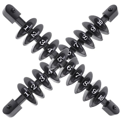 PENIKOKO 2 Stück Tragbare Sportanzeigetafel Robuster Tischfußball Zähler Multifunktionaler Spielstandsanzeiger für Praktisch und Langlebig für Tischspiele von PENIKOKO