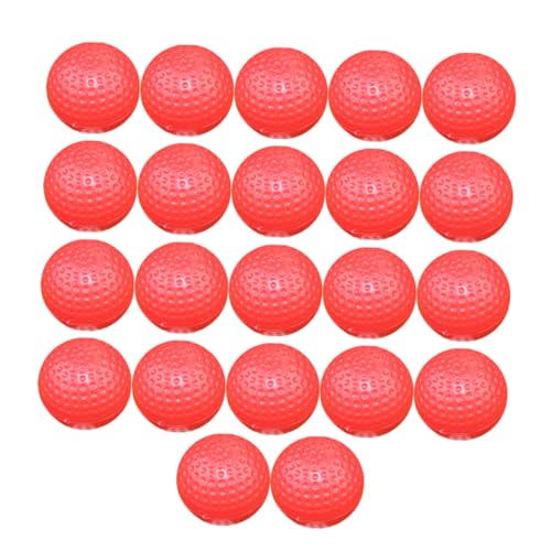 PENIKOKO 22 Stück Teiliges Roter Porenfreier Hohlkugeln Leichte Indoor Trainingsbälle für Sicheres Flexibel und Schonend für Möbel und Personen für Golfübungen zu Hause PENIKOKO 22 Stück Teiliges Roter Porenfreier Hohlkugeln Leichte Indoor Trainingsbälle für Sicheres Flexibel und Schonend für Möbel und Personen für Golfübungen zu Hause von PENIKOKO