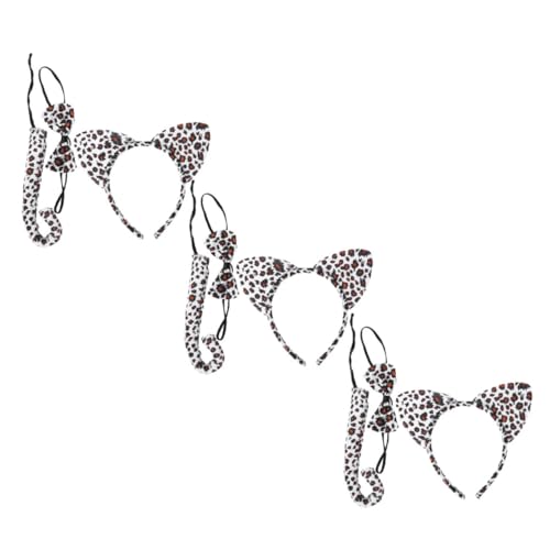 PENIKOKO 3 Sätze Teiliges Katzenohren Set Haarreifen und Schleife Bequemes Cosplay Kostüm Zubehör für Halloween Fasching Kostümparty Passend für Jungen und Mädchen PENIKOKO 3 Sätze Teiliges Katzenohren Set Haarreifen und Schleife Bequemes Cosplay Kostüm Zubehör für Halloween Fasching Kostümparty Passend für Jungen und Mädchen von PENIKOKO