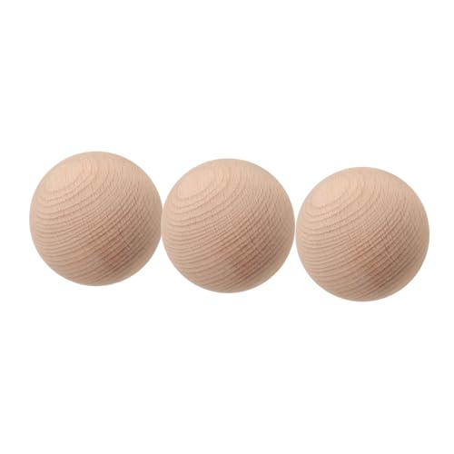 PENIKOKO 3 Stück Teiliges Krocket Golfball Set aus Langlebigem Buchenholz Vielseitig für Croquet Boccia und Outdoor Sport für Erwachsene Einfache Montage Kleine Holzkugeln für und PENIKOKO 3 Stück Teiliges Krocket Golfball Set aus Langlebigem Buchenholz Vielseitig für Croquet Boccia und Outdoor Sport für Erwachsene Einfache Montage Kleine Holzkugeln für und von PENIKOKO