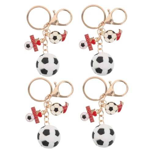 PENIKOKO 4 Stück Fußball Schlüsselanhänger Mini Fußball Anhänger Langlebig Robust für Fußballfans Geburtstagsgeschenke Party Mitgebsel Sport Souvenir Anhänger für Jungen Mädchen PENIKOKO 4 Stück Fußball Schlüsselanhänger Mini Fußball Anhänger Langlebig Robust für Fußballfans Geburtstagsgeschenke Party Mitgebsel Sport Souvenir Anhänger für Jungen Mädchen von PENIKOKO