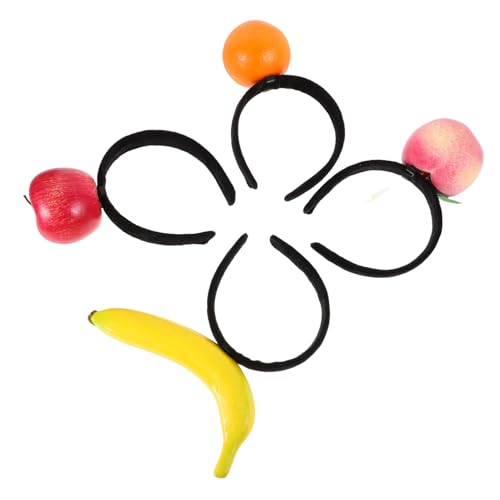 PENIKOKO 4 Stück Teiliges Stirnbänder Apfel Banane Orange Tropische Kopfbedeckung für Partys Geburtstagsfeiern und Feste Leicht Strapazierfähig und Komfortabel PENIKOKO 4 Stück Teiliges Stirnbänder Apfel Banane Orange Tropische Kopfbedeckung für Partys Geburtstagsfeiern und Feste Leicht Strapazierfähig und Komfortabel von PENIKOKO