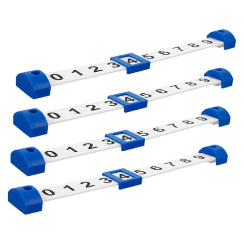 PENIKOKO 4 Stück Teiliges Tischfußball Zählgerät Präziser Score Keeper Modernes Design Langlebig Tragbar Kompatibel für Standard Fußballtische für Jahre Spielzubehör PENIKOKO 4 Stück Teiliges Tischfußball Zählgerät Präziser Score Keeper Modernes Design Langlebig Tragbar Kompatibel für Standard Fußballtische für Jahre Spielzubehör von PENIKOKO
