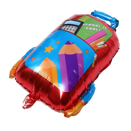 PENIKOKO 5 Stück Schulranzen Folienballons für Schulanfang Deko Leicht Aufzublasen Schulmotiv für Kindergarten Party Klassenraum Festliche Rückkehr zum Unterricht PENIKOKO 5 Stück Schulranzen Folienballons für Schulanfang Deko Leicht Aufzublasen Schulmotiv für Kindergarten Party Klassenraum Festliche Rückkehr zum Unterricht von PENIKOKO
