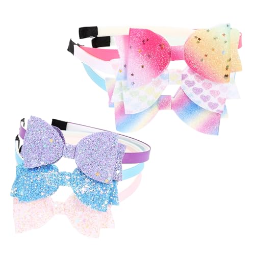 PENIKOKO 6 Stck Teiliges Mädchen Haarband mit Pailletten Schleife Glitzerndes Leichtes Stirnband für Party Schule Freizeit und PENIKOKO 6 Stck Teiliges Mädchen Haarband mit Pailletten Schleife Glitzerndes Leichtes Stirnband für Party Schule Freizeit und von PENIKOKO