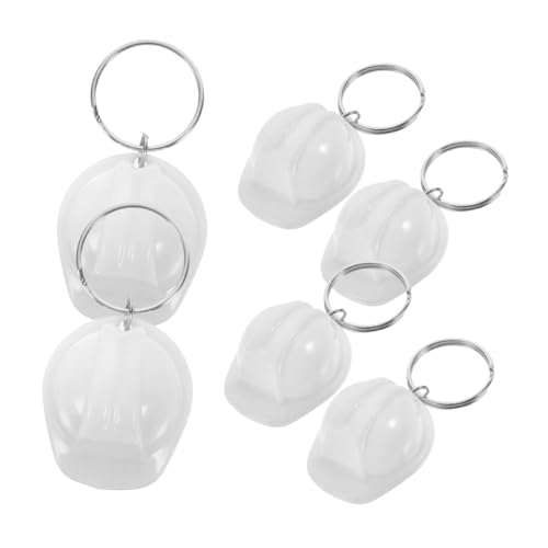 PENIKOKO 6 Stück Bauhelm Schlüsselanhänger aus Kunststoff und Zinklegierung Süßer Helm Taschen und Rucksackanhänger Multifunktionaler Helm Charm für Partygeschenke und DIY Dekoration PENIKOKO 6 Stück Bauhelm Schlüsselanhänger aus Kunststoff und Zinklegierung Süßer Helm Taschen und Rucksackanhänger Multifunktionaler Helm Charm für Partygeschenke und DIY Dekoration von PENIKOKO