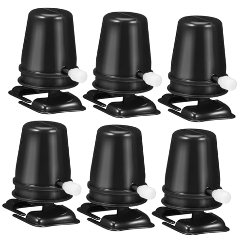 PENIKOKO 6 Stück Teiliges DIY Zubehör Austauschbares Aufziehmechanismus Kompatibel Bastelarbeiten Schwarze Aufziehroboter Mechanik für Reparatur und Kreatives Gestalten PENIKOKO 6 Stück Teiliges DIY Zubehör Austauschbares Aufziehmechanismus Kompatibel Bastelarbeiten Schwarze Aufziehroboter Mechanik für Reparatur und Kreatives Gestalten von PENIKOKO