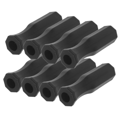 PENIKOKO 8 Stück Teiliges Kunststoff Foosball Griffe rutschfest Ergonomisch Geformt für Standard Kickertisch Ersatzteile Kompatibel mit Tischfußballgriffen Langlebig und Platzsparend von PENIKOKO