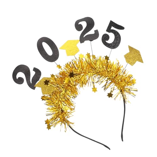 PENIKOKO Abschluss Haarband mit Glitzer Pailletten Doktorhut Design Elastisches Stirnband für Abschlussfeier Party Foto Requisiten Weich und Sicher für Damen PENIKOKO Abschluss Haarband mit Glitzer Pailletten Doktorhut Design Elastisches Stirnband für Abschlussfeier Party Foto Requisiten Weich und Sicher für Damen von PENIKOKO
