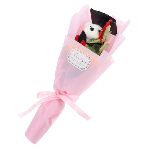PENIKOKO Abschlussblumenstrauß mit Bären Plüschfigur und Sonnenblume Niedliches zur Graduierung für Abschlussfeier Dekoration und Erinnerung PENIKOKO Abschlussblumenstrauß mit Bären Plüschfigur und Sonnenblume Niedliches zur Graduierung für Abschlussfeier Dekoration und Erinnerung von PENIKOKO