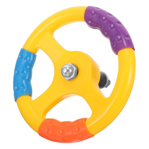 PENIKOKO Auto Lenkrad mit Schrauben Bunte Lenkhilfe für Bumper Cars Einfach zu Montieren Langlebiges Kinderlenkrad für Fahrspaß PENIKOKO Auto Lenkrad mit Schrauben Bunte Lenkhilfe für Bumper Cars Einfach zu Montieren Langlebiges Kinderlenkrad für Fahrspaß von PENIKOKO