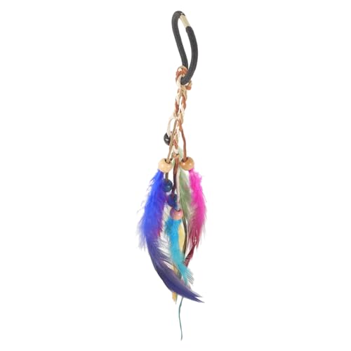 PENIKOKO Bohemian Haarschmuck mit Federn und Perlen Leichtes Ethno Haarband im Indian Style Modisches Kopfschmuck Accessoire für Damen für Festival Party und Kostüm PENIKOKO Bohemian Haarschmuck mit Federn und Perlen Leichtes Ethno Haarband im Indian Style Modisches Kopfschmuck Accessoire für Damen für Festival Party und Kostüm von PENIKOKO