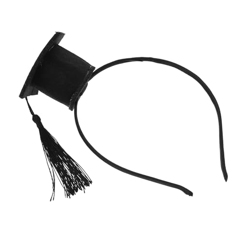 PENIKOKO Doktorhut Haarband mit Quasten für Abschlussfeiern Kopfbedeckung für Absolventen und Studierende Unisex aus Hochwertigem Filz für Dekoration und Besondere Anlässe PENIKOKO Doktorhut Haarband mit Quasten für Abschlussfeiern Kopfbedeckung für Absolventen und Studierende Unisex aus Hochwertigem Filz für Dekoration und Besondere Anlässe von PENIKOKO
