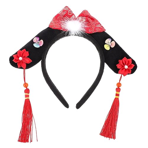 PENIKOKO Eleganter Cosplay Haarreif im Königlichen Stil Leichtes Bequemes Party Haarband für Mädchen Dekorativer Haarschmuck für Fotos Festivals und Festliche Anlässe von PENIKOKO