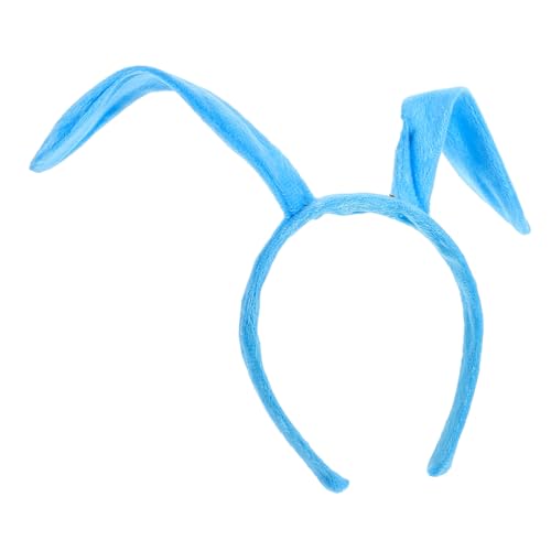 PENIKOKO Haarreif Antennen Stirnband Party Haar accessoire Cosplay Kostüm Tierkopfband Blau Langlebig Dekorativ Geschenk von PENIKOKO