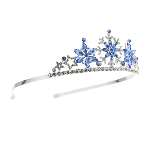 PENIKOKO Haarreif Krone Blau Leicht und Bequem Modisch für Geburtstagsfeier Cosplay Party Fotoaccessoire Sicher und Langlebig Haarschmuck PENIKOKO Haarreif Krone Blau Leicht und Bequem Modisch für Geburtstagsfeier Cosplay Party Fotoaccessoire Sicher und Langlebig Haarschmuck von PENIKOKO
