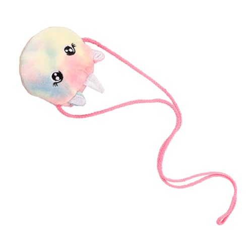 PENIKOKO Kindergeldbörse Einhorn Plüsch Umhängetasche Verstellbar Mädchen Crossbody Tasche für Kleine Mädchen mit Weichem Material und Moderatem Stauraum PENIKOKO Kindergeldbörse Einhorn Plüsch Umhängetasche Verstellbar Mädchen Crossbody Tasche für Kleine Mädchen mit Weichem Material und Moderatem Stauraum von PENIKOKO