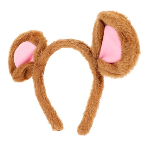 PENIKOKO Kuscheliges Mausohren-haarband für Kostüm Themenpartys Weiches Plüschmaterial Vielseitiges Tierohren-stirnband für Halloween Cosplay und Karneval Geeignet für Erwachsene PENIKOKO Kuscheliges Mausohren-haarband für Kostüm Themenpartys Weiches Plüschmaterial Vielseitiges Tierohren-stirnband für Halloween Cosplay und Karneval Geeignet für Erwachsene von PENIKOKO