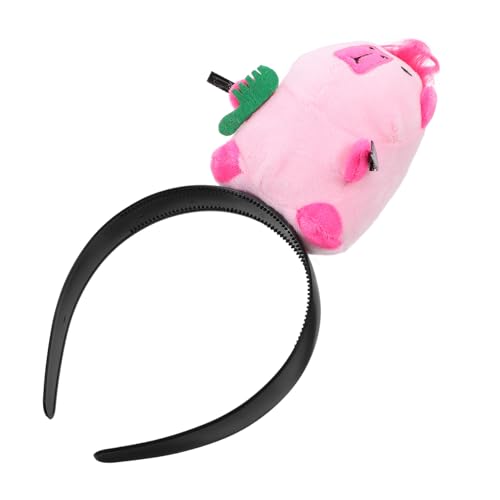 PENIKOKO Lustiges Capybara Stirnband Cartoon Kopfschmuck für Party und Bühne Leichtes Langlebiges Haarreif Accessoire als Fotorequisite für Alltag und PENIKOKO Lustiges Capybara Stirnband Cartoon Kopfschmuck für Party und Bühne Leichtes Langlebiges Haarreif Accessoire als Fotorequisite für Alltag und von PENIKOKO