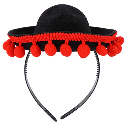 PENIKOKO Mexikanischer Party Haarreifen mit Pompons Boho Kopfschmuck für Karneval Kostümpartys Fotorequisiten und Festlichkeiten Leicht und Langlebig für Unvergessliche PENIKOKO Mexikanischer Party Haarreifen mit Pompons Boho Kopfschmuck für Karneval Kostümpartys Fotorequisiten und Festlichkeiten Leicht und Langlebig für Unvergessliche von PENIKOKO