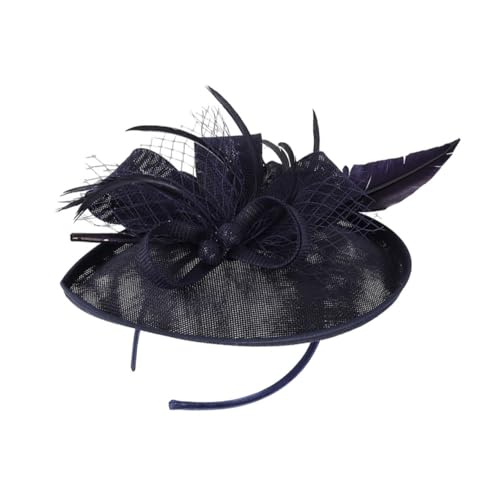 PENIKOKO Party Stirnband mit Schwarzem und Blumen Design Leichtes Damen Haarband Langlebiges Haarschmuck Accessoire für Festliche Anlässe und Abendkleider von PENIKOKO