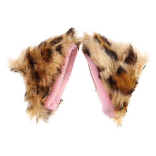 PENIKOKO Plüsch Katzenohren Haarclip Flauschige Katzenohren Haarnadel Cartoon Haarspange für Halloween Karneval Cosplay Kostüm Party Zubehör Damen Mädchen PENIKOKO Plüsch Katzenohren Haarclip Flauschige Katzenohren Haarnadel Cartoon Haarspange für Halloween Karneval Cosplay Kostüm Party Zubehör Damen Mädchen von PENIKOKO