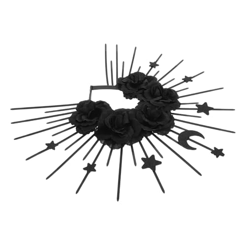 PENIKOKO Retro Gothic Damen Stirnband mit Stern Mond Design Leichter Einzigartiges Party Accessoire für Vintage Kostüme Einfach Tragbar für Festival Cosplay und Performance PENIKOKO Retro Gothic Damen Stirnband mit Stern Mond Design Leichter Einzigartiges Party Accessoire für Vintage Kostüme Einfach Tragbar für Festival Cosplay und Performance von PENIKOKO