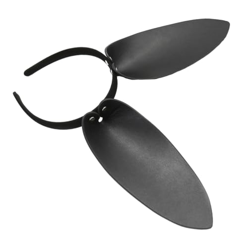 PENIKOKO Schwarzes Leder Haarband mit Hasenohren Dekoratives Damen Haarschmuck Accessoire für Party Halloween Kostüm und Alltag Robust und Modisch Passend für Kopfgrößen PENIKOKO Schwarzes Leder Haarband mit Hasenohren Dekoratives Damen Haarschmuck Accessoire für Party Halloween Kostüm und Alltag Robust und Modisch Passend für Kopfgrößen von PENIKOKO